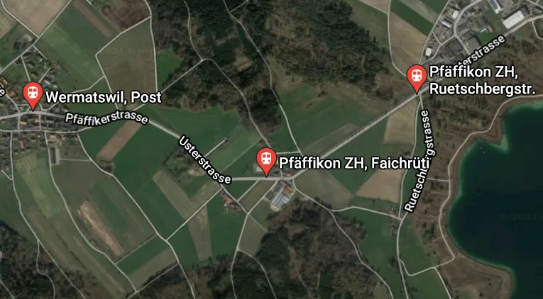 baustelleusterpfaeffikon Das Tiefbauamt setzt die 1,5 Kilometer lange Uster-/Pfäffikerstrasse instand. Die Bauarbeiten dauern fünf Monate lang.