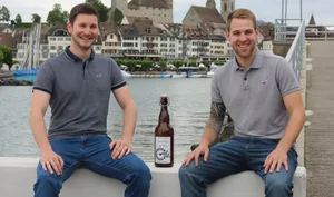 igba_vorstand_ohne_2 Cyrill Strasser und Robin Kämpf (v.r.) haben einen Bierbrauverein gegründet.
