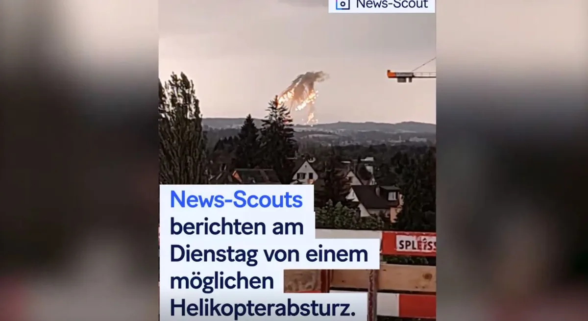 Eine Leserreporter von «20 Minuten» hat das Ganze sogar auf Video festgehalten.