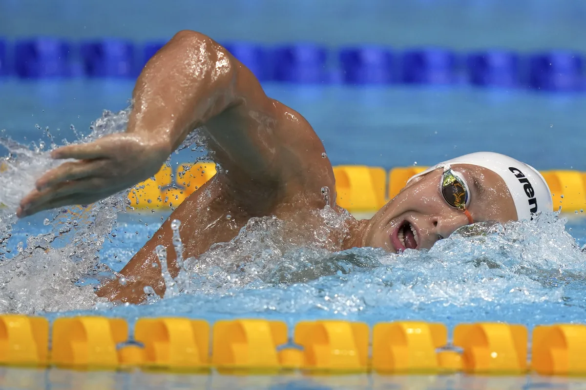 20210724163047916 Antonio Djakovic legte als Startschwimmer den Grundstein für den Finaleinzug.