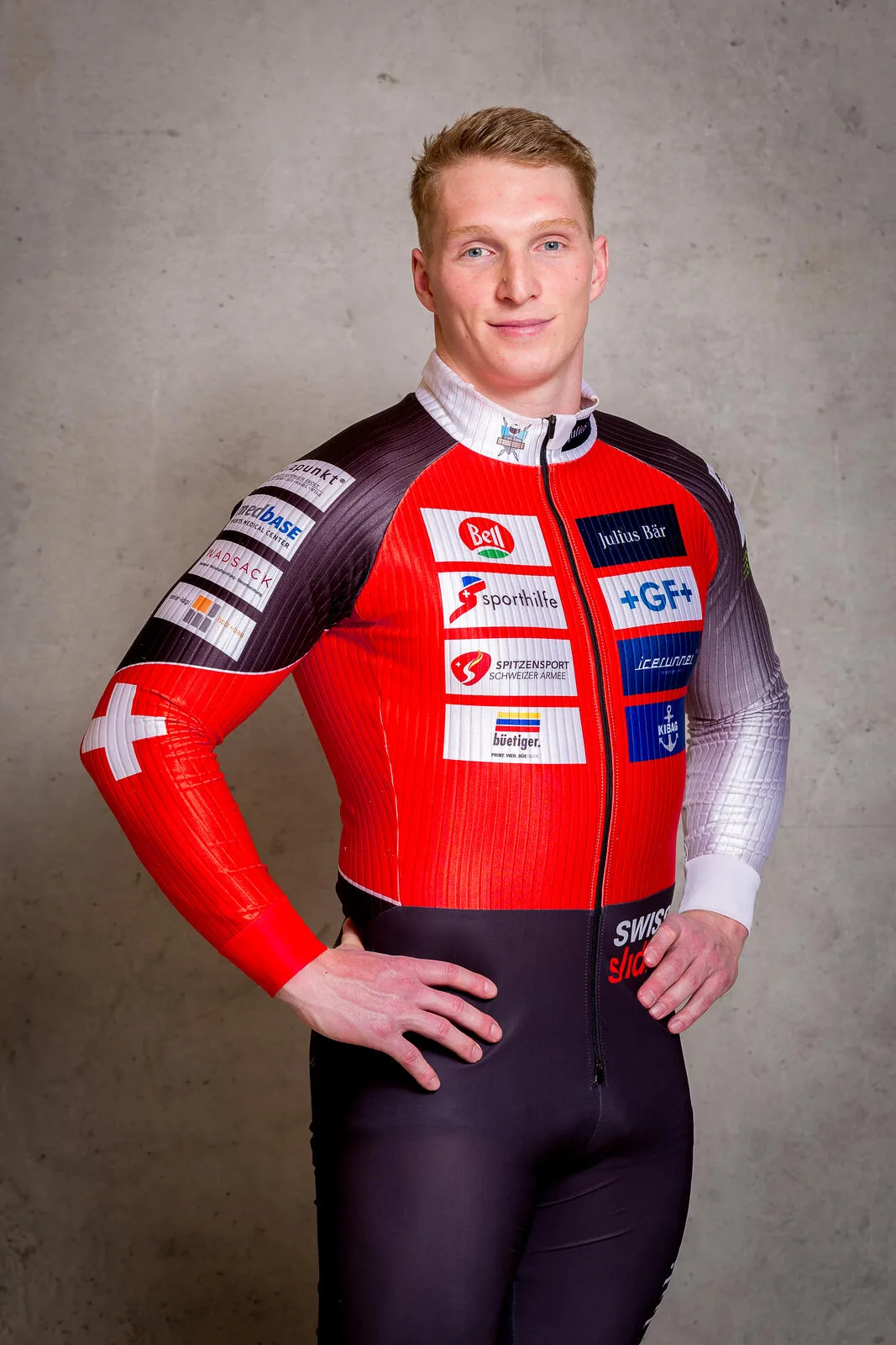 _q0a4136 Dominik Schläpfer aus Wila bereitet sich derzeit für die neue Saison vor., Anschieber Dominik Schläpfer will mit dem Team Friedli an die Olympischen Spiele.