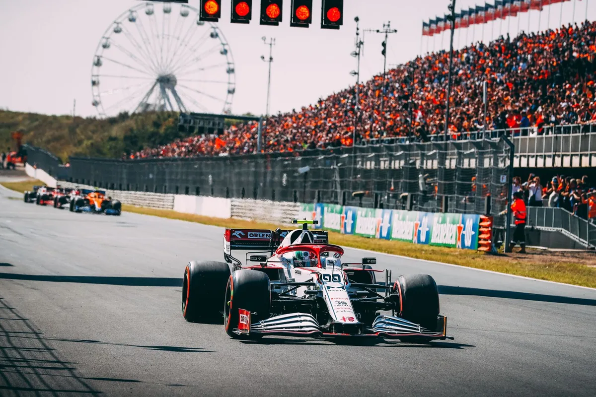 Antonio Giovinazzi fuhr in Zandvoort stark, aber glücklos.