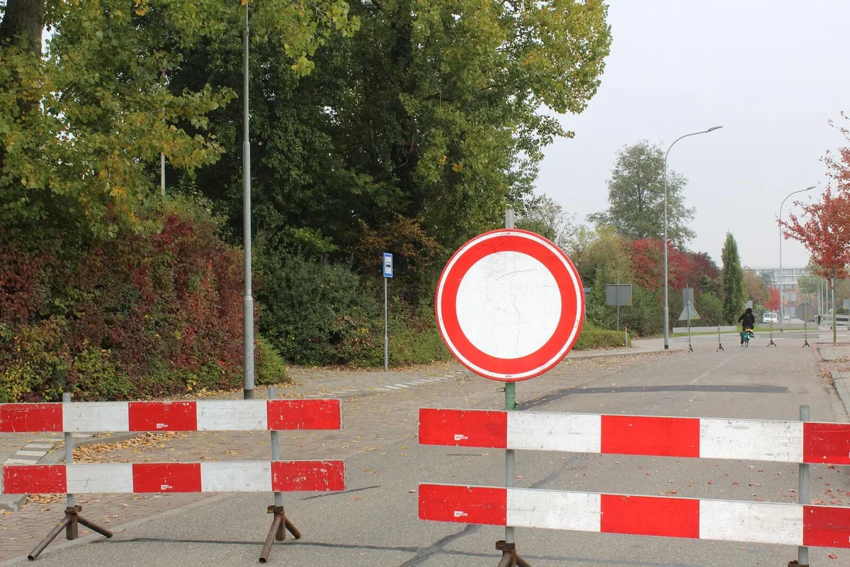 Strassensperrung wegen Bauarbeiten