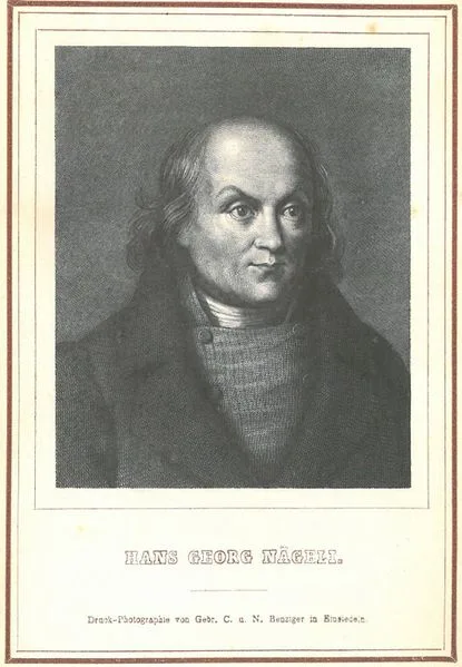 6hans_georg_naegeli Er wird ein ganzes Jahr lang geehrt: Hans Georg Nägeli sei durchaus eine «relevante Grösse seiner Zeit» gewesen., Die Stadt Wetzikon hat zum Jubiläum eine Broschüre über den komponisten herausgebracht., Autor Andrea Schmid stellte seine Arbeit am Mittwochabend vor.