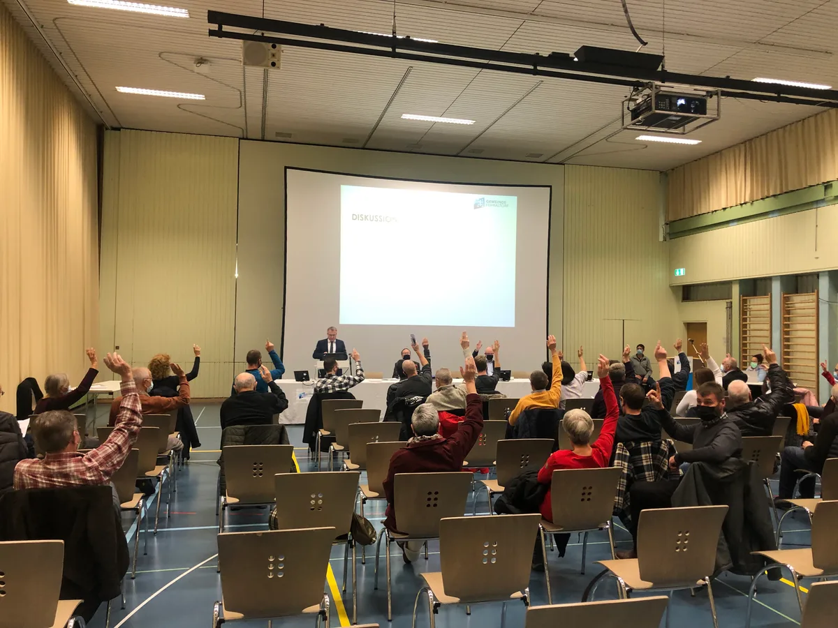 Die 35 Fehraltorferinnen und Fehraltorfer entschieden an der Gemeindeversammlung über zwei Geschäfte., Belastung fürs Budget: Fehraltorf rechnet mit einer Zunahme der Schülerzahlen.