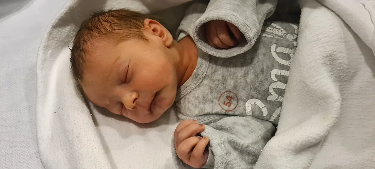 ruben_klein_1 Kam 27 Stunden nach Einsetzen der Wehen zur Welt: Neujahrsbaby Ruben.