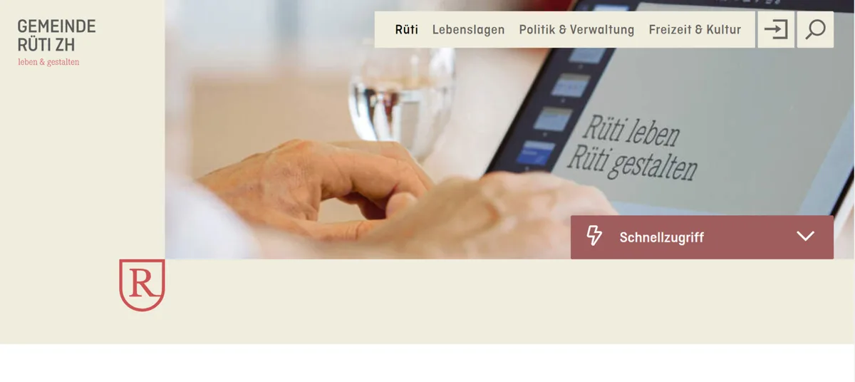 Die neue Gemeindewebsite soll die Einheitsgemeinde widerspiegeln und eine einfache Navigation ermöglichen., Die alte Gemeindewebsite ist nun Geschichte.