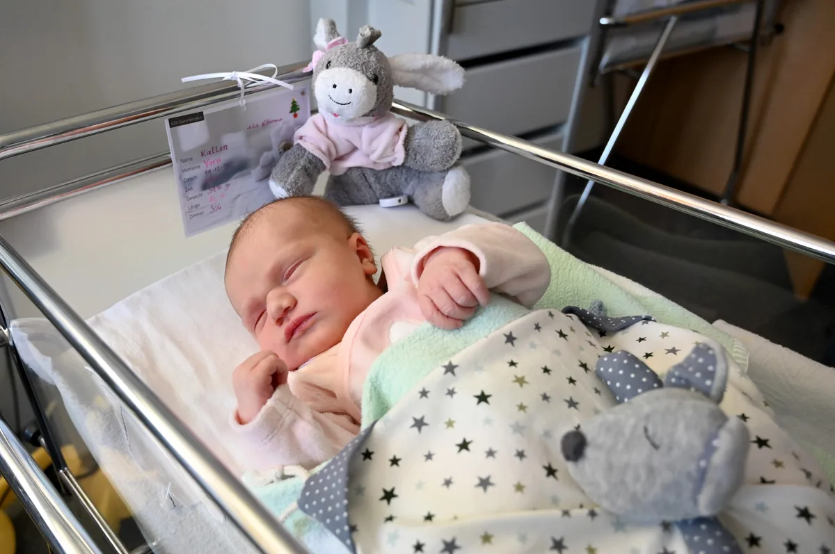 Yara ist eines von 897 Babys, die im 2021 im GZO Spital Wetzikon zur Welt kamen.