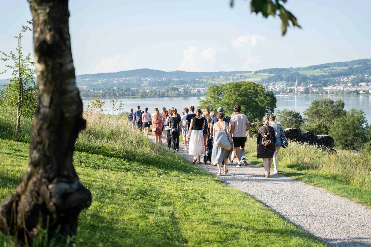 Die meisten Events auf dem Juckerhof in Seegräben finden draussen statt.