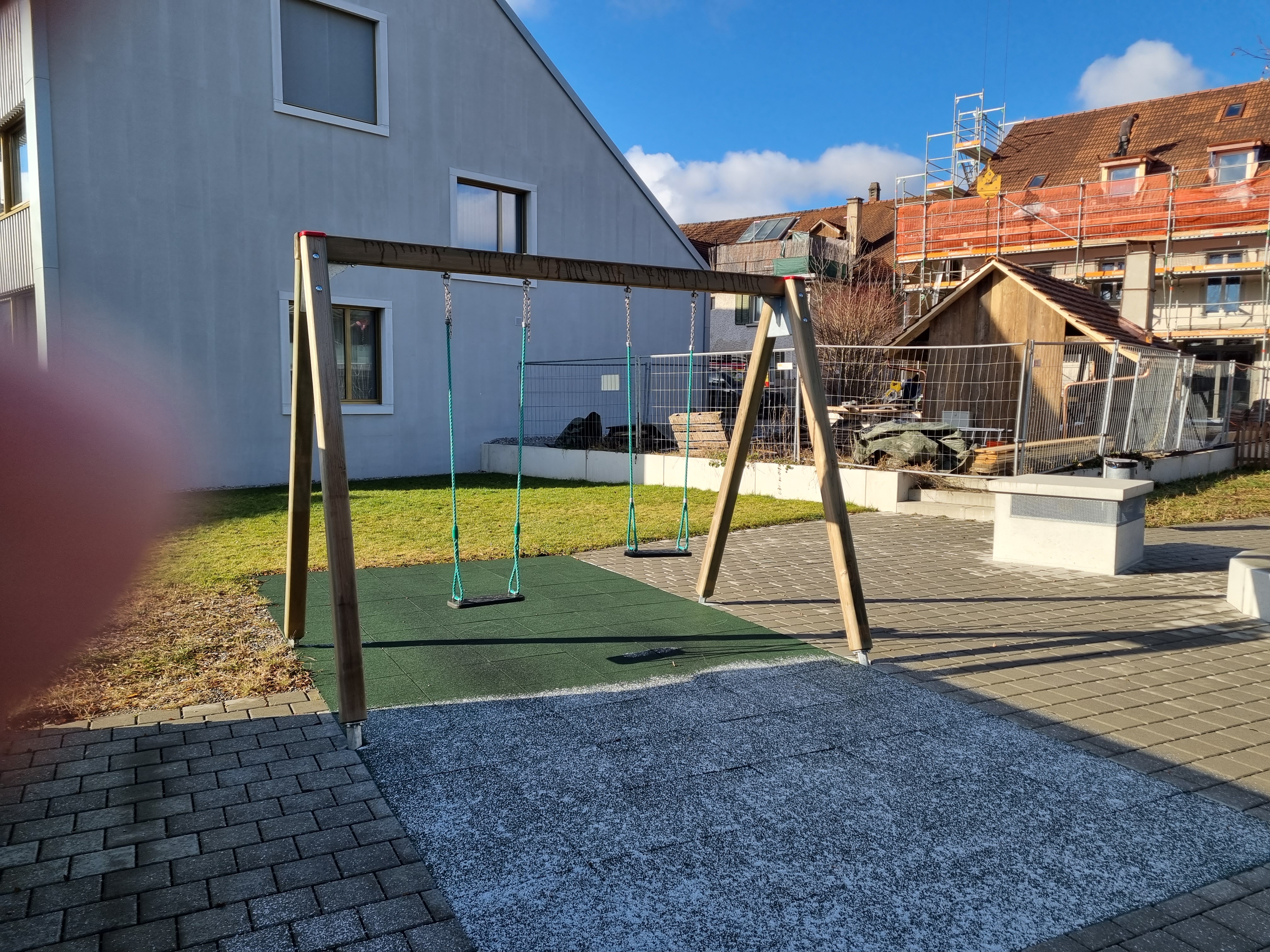 Auf dem Bild zu sehen in der Spielplatz Talgarten in Illnau. 