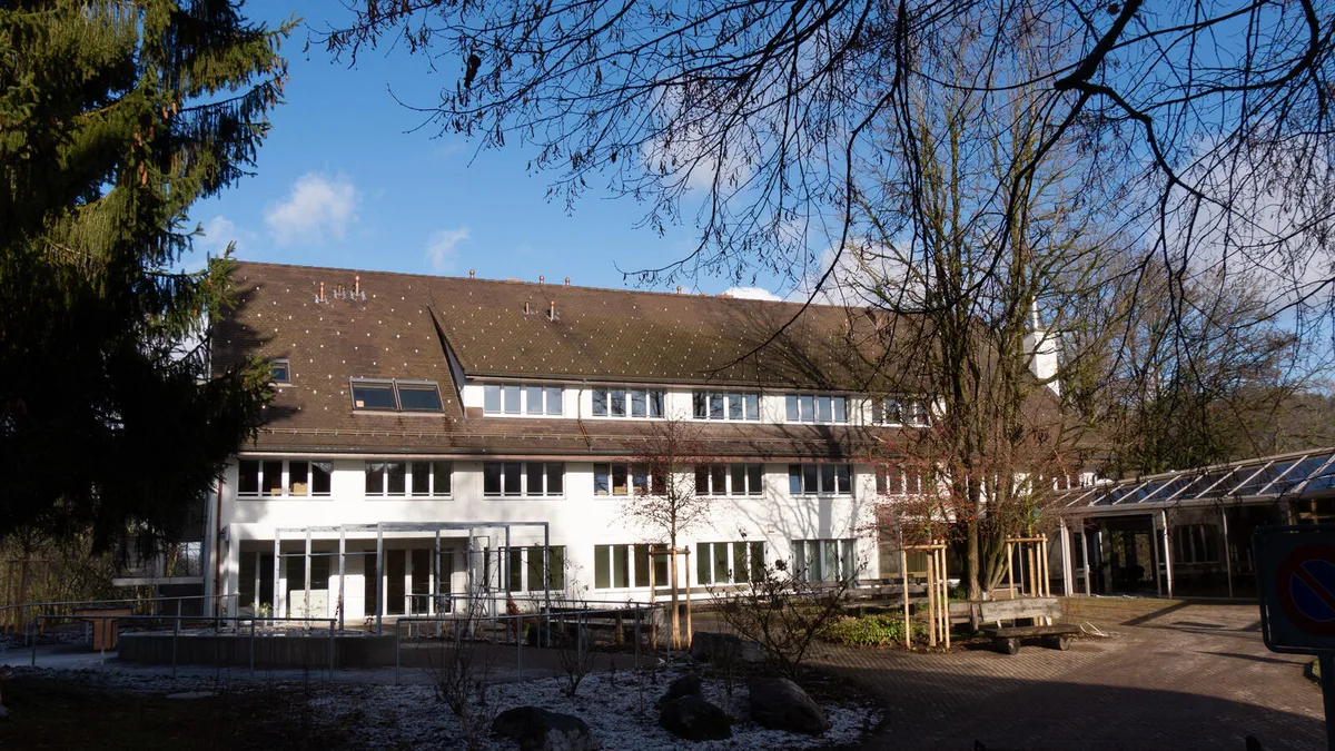 Das Altersheim Böndler vor dem Bezug.