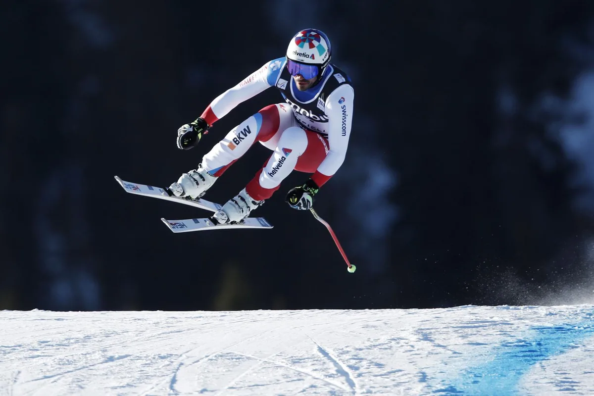 Gilles Roulin in Kvitfjell: Im entscheidenden Moment verpasste der Grüninger die Weltcup-Punkteränge.