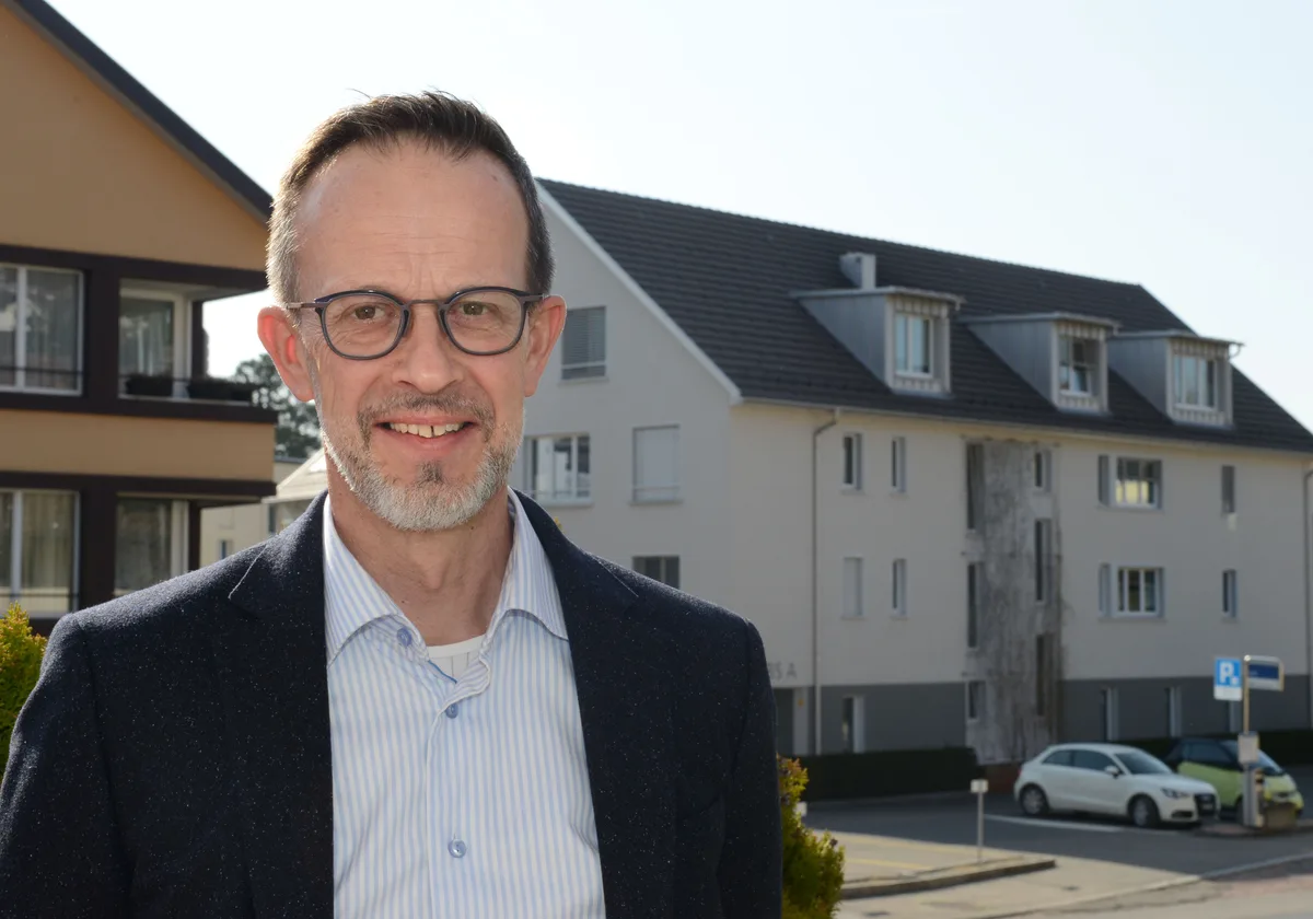 Der Hinwiler Gemeindepräsident Andreas Bühler