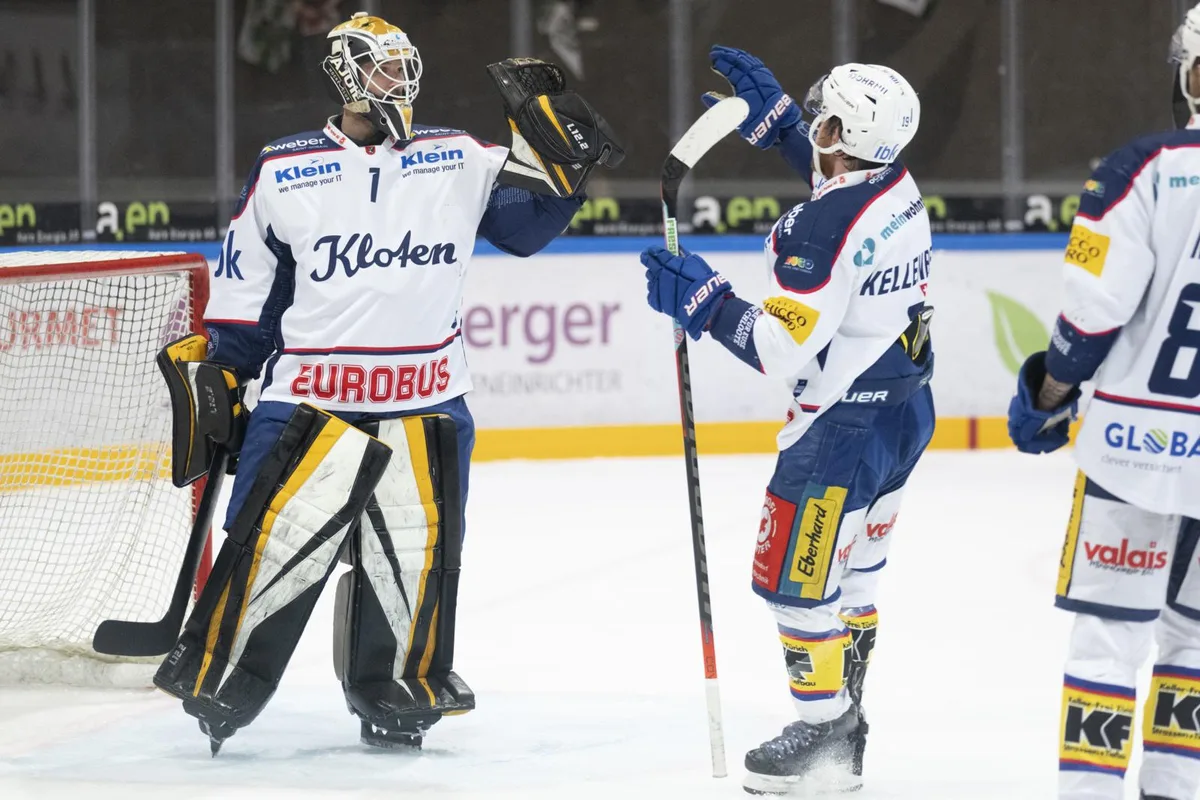 Der Hinteregger Torhüter Tim Wolf verhalf dem EHC Kloten zum Aufstieg.