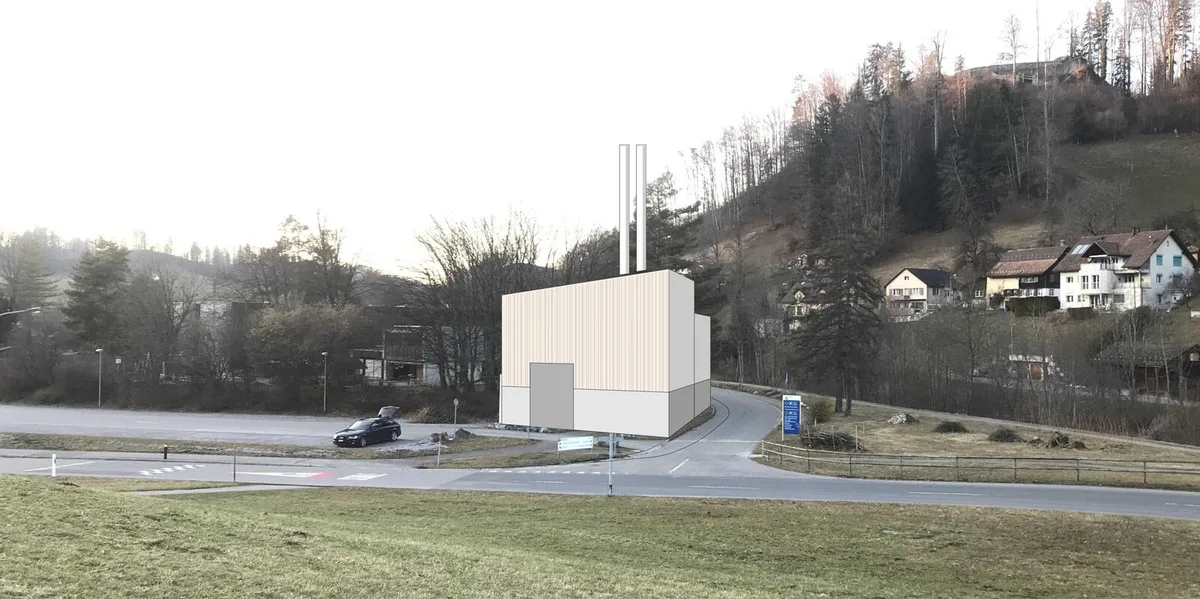 https-zueriost-ch-sites-default-files-media-2022-04-21-heizzentrale-holzwaermeverbund-bauma-visualisierung-2-jpg Für den Bau der Zentrale müssen einige Bäume beim Kindergarten gefällt werden., Ein Teil des Spielwäldchens (Mitte) wird dadurch verschwinden., Beim Wäldchen verbringen die Kinder oft ihre Pausen.