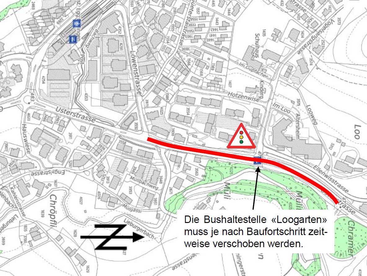 Und noch ein Strassenplan aus Esslingen.