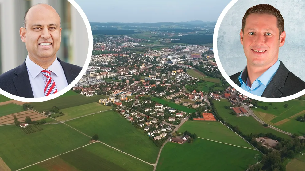 Das Seilziehen zwischen Gemeindepräsident Jean-Philippe Pinto (links) und Schulpräsident Yves Krismer bleibt aktuell.