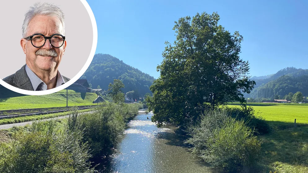 Ueli Erb setzt sich für einen neuen Lehrpfad im Tösstal ein.