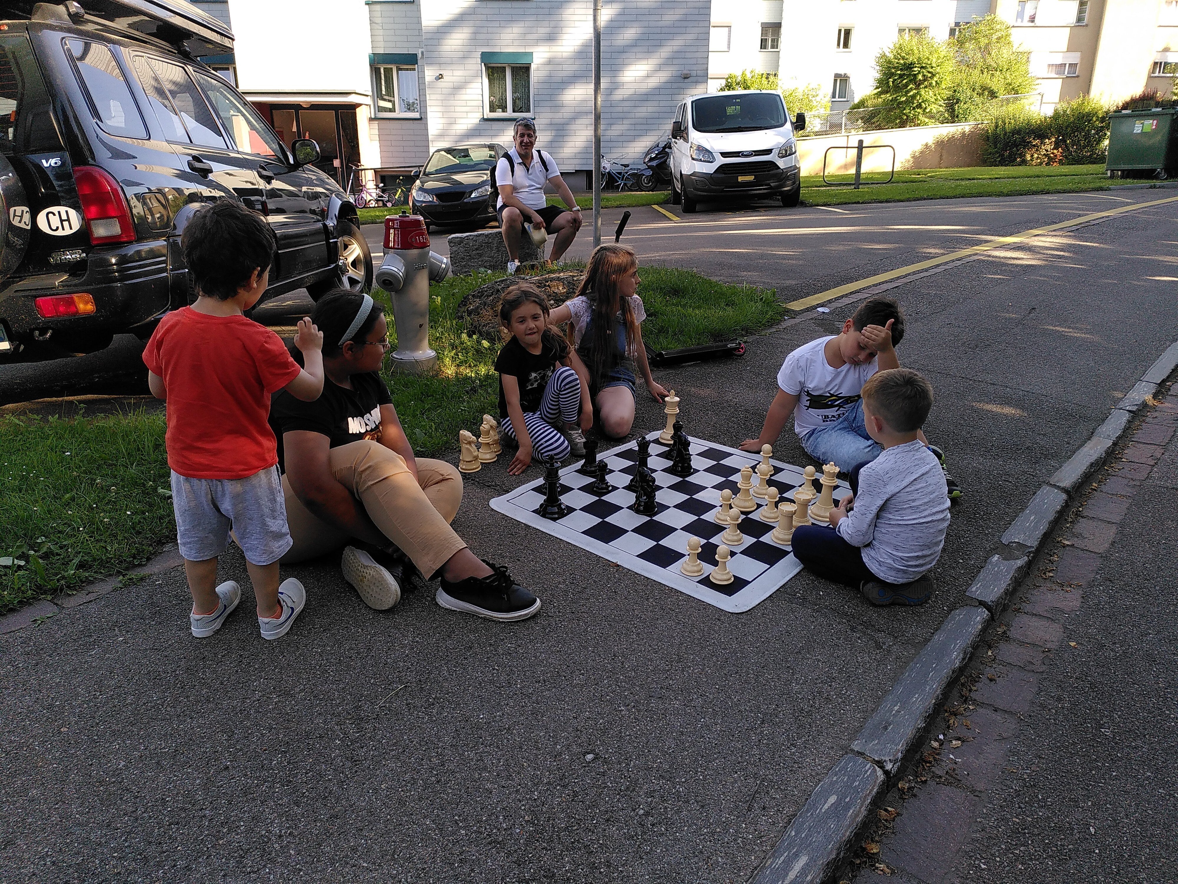 Spielende Kinder