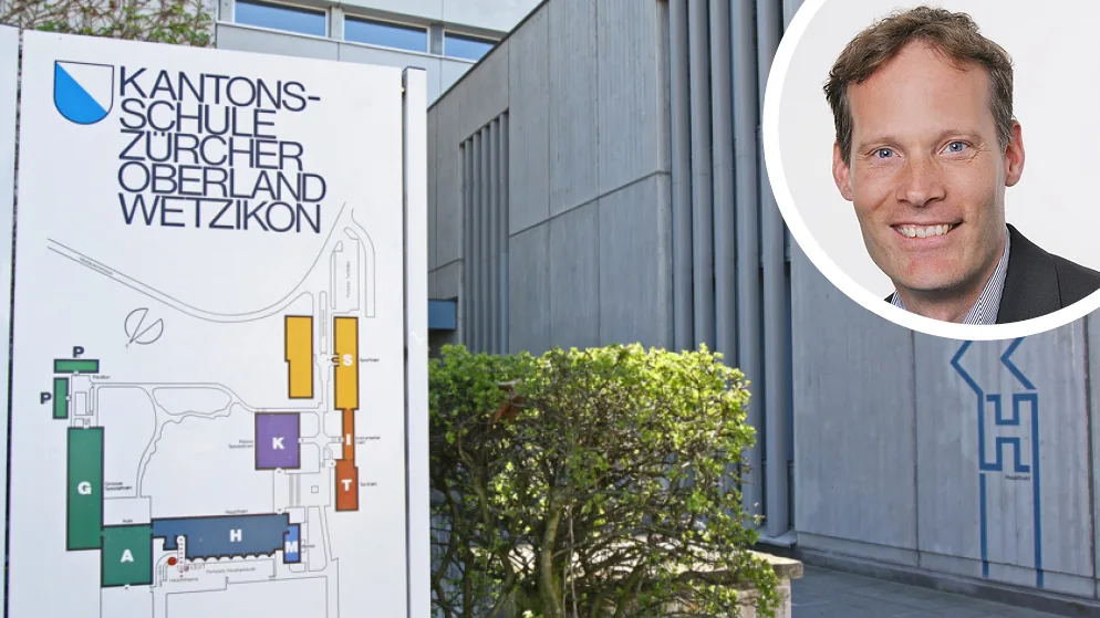 Manuel Reimann war an der Kantonsschule Wetzikon Schüler von Dieter Schindler.