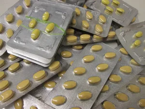 tadalafil_illegal_beschlagnahmt_swissmedic_011 Illegal in die Schweiz eingeführte, beschlagnahmte Tabletten mit dem erektionsfördernden Wirkstoff Tadalafil.