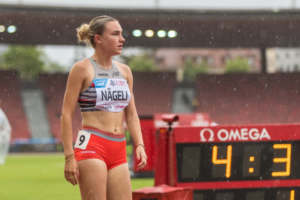 20220624_s_zuerich_17320us Sie wollte, konnte aber nicht: Lilly Nägeli blieb an der U20-WM über 1500 m deutlich unter ihren Möglichkeiten.