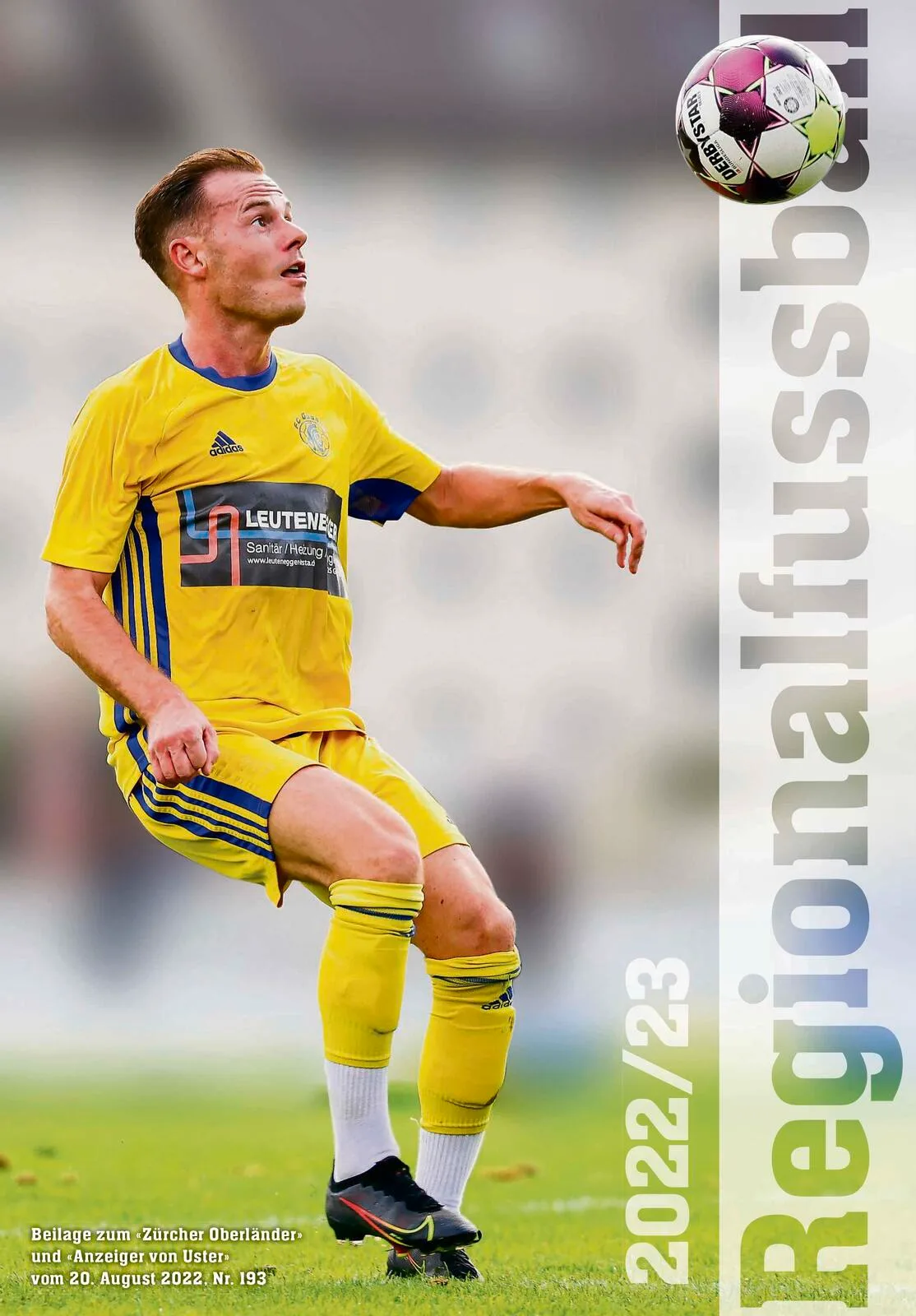 Den Ball im Visier: Gossaus Daniel Meier.