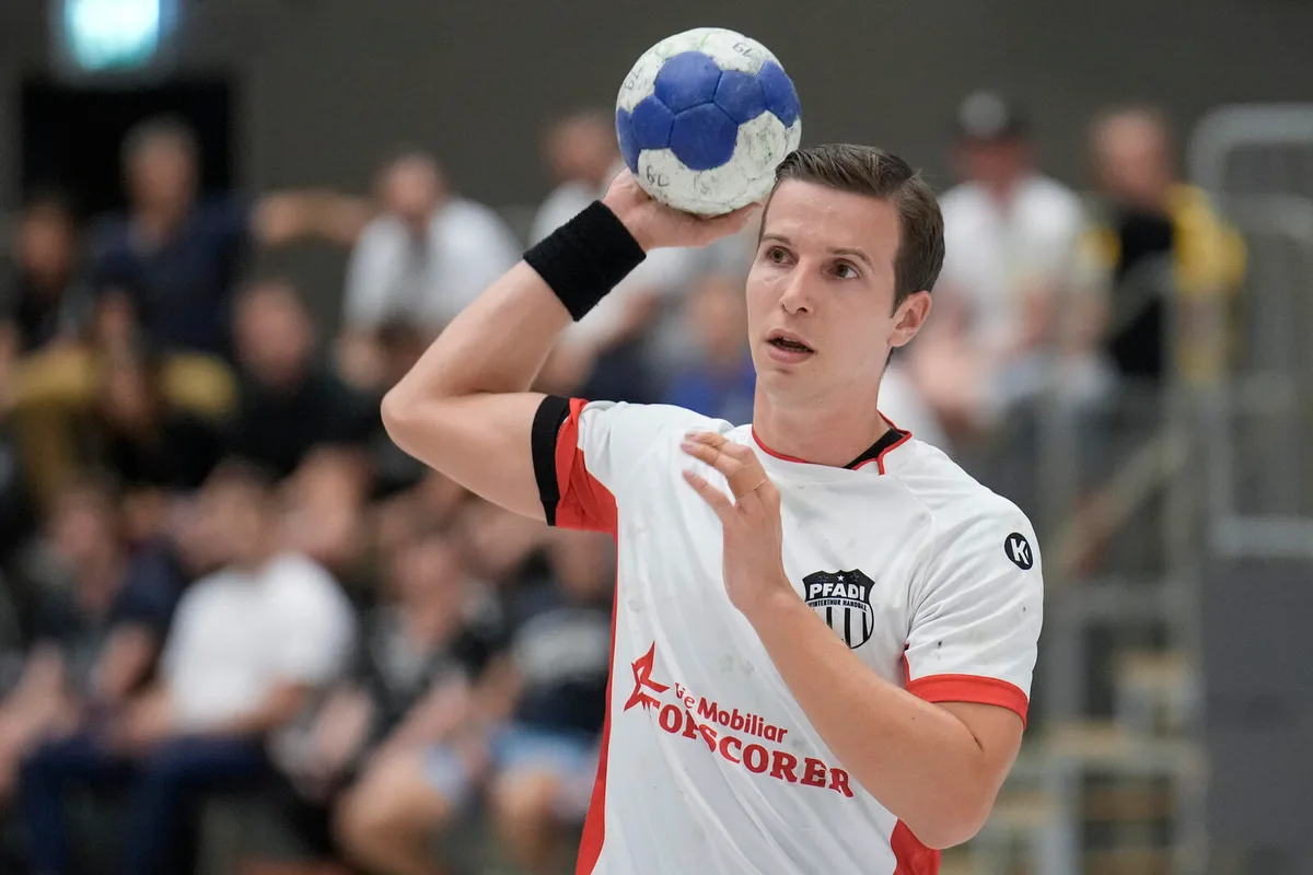 freshfocus_1209869 Bereits in der zehnten Saison dirigiert Kevin Jud die Offensive von Pfadi Winterthur.