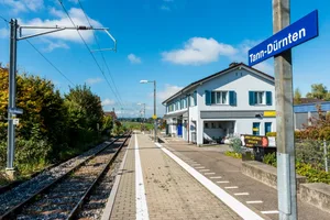 30_fokusregion_06102014_bahnhoftannduernten_maz_09 Die Bluttat hatte sich spätnachts am kleinen Bahnhof in Tann ereignet.