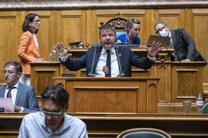 20220913131255136 Martin Bäumle, hier bei einer Rede im Nationalrat Mitte September, ist von dem Dübendorfer Steuermodell überzeugt.