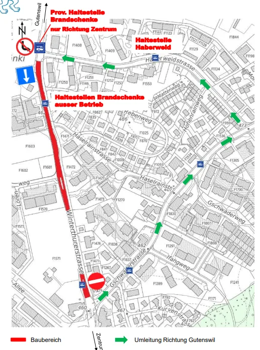 Umfahrungsweg Winterthurerstrasse