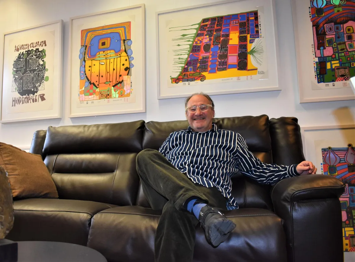 Rene Bernhard kennt unzählige Episoden aus dem Leben Hundertwassers.