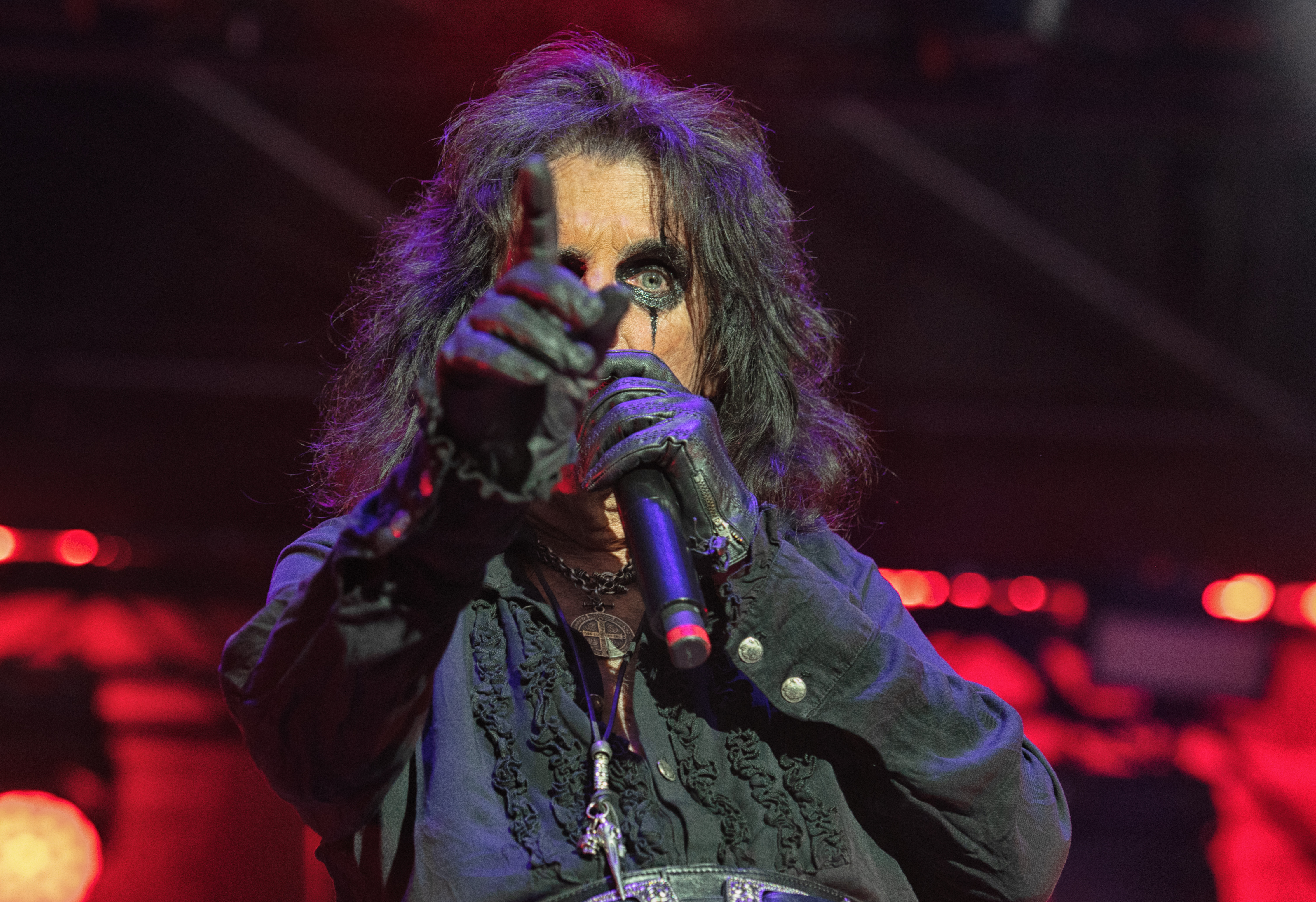 Alice Cooper on Stage.