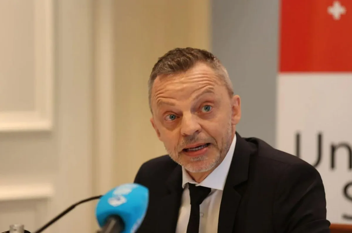 Der ehemalige SVP-Nationalrat Hans-Ueli Vogt will in den Bundesrat. (19. Oktober 2022) Der ehemalige SVP-Nationalrat Hans-Ueli Vogt will in den Bundesrat. (19. Oktober 2022)