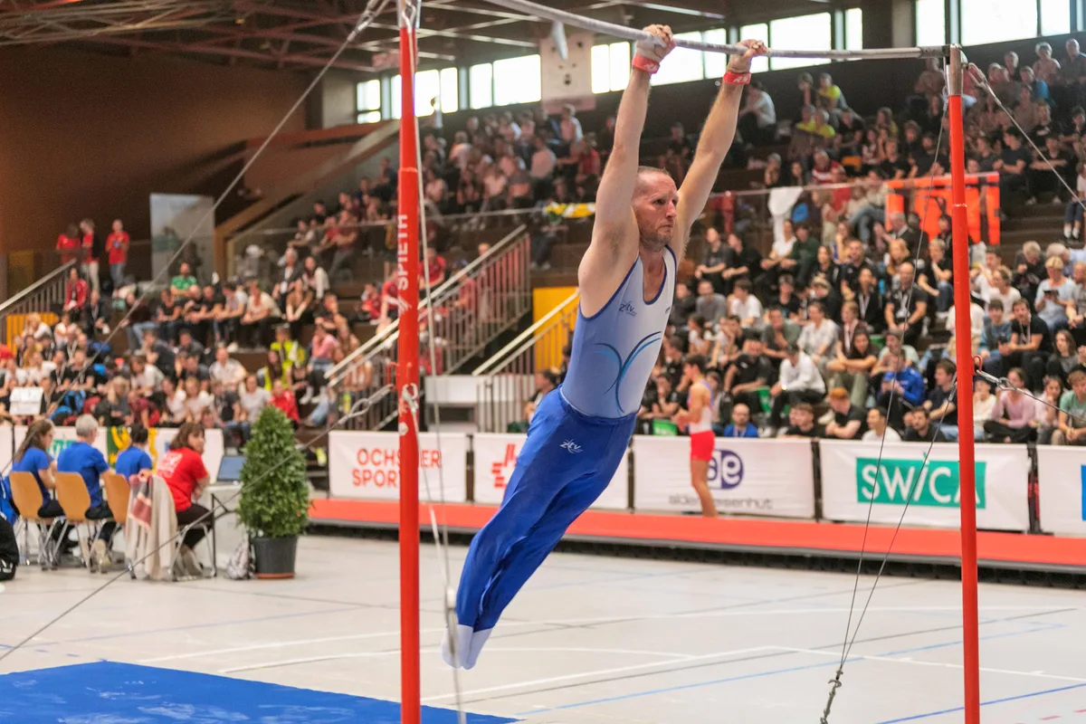 Er überzeugte an der SM: Dominik Dobmann vom TV Grüningen. , Philipp Wüest vom TV Bauma klassierte sich in der höchsten Kategorie auf Rang 7., Der Fehraltorfer Nico Bruderer verpasste in der Kategorie K5 das Podest als Vierter nur knapp. , Der Mannschaftswettkampf wurde eine Beute des Zürcher Teams, in dem vier Oberländer standen.