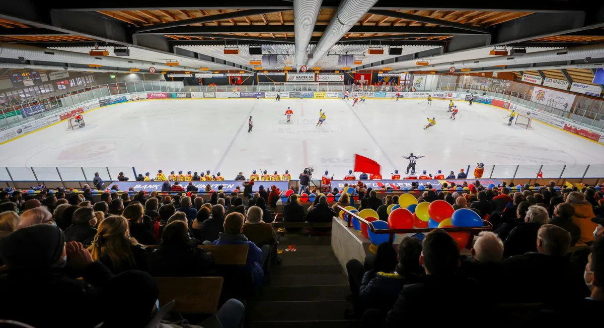 uster_06022022_ehcupduebi_crm_31_preview Der Dübendorfer «Chreis» aus der Kameraperspektive. Seinen eigenen Livestream darf der EHCD bald nicht mehr produzieren.