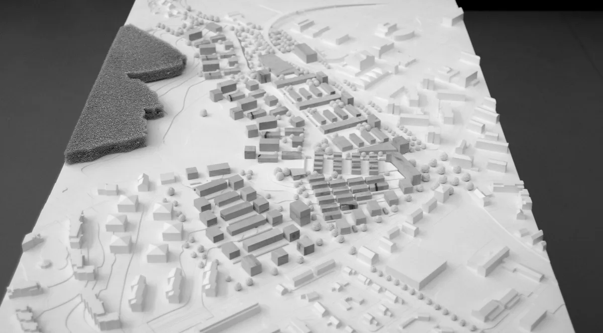 Quartier Eschenbüel in Uster im Planungsstand von 2011.