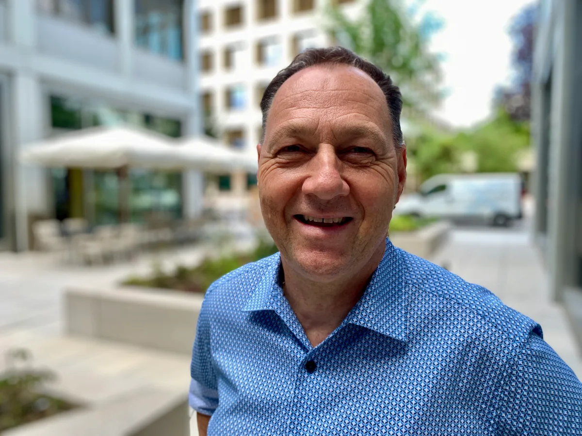 Remo Vogel (Die Mitte), Stadtrat Wetzikon, Vorstand Gesellschaft und Soziales, am 16. Juli 2024.