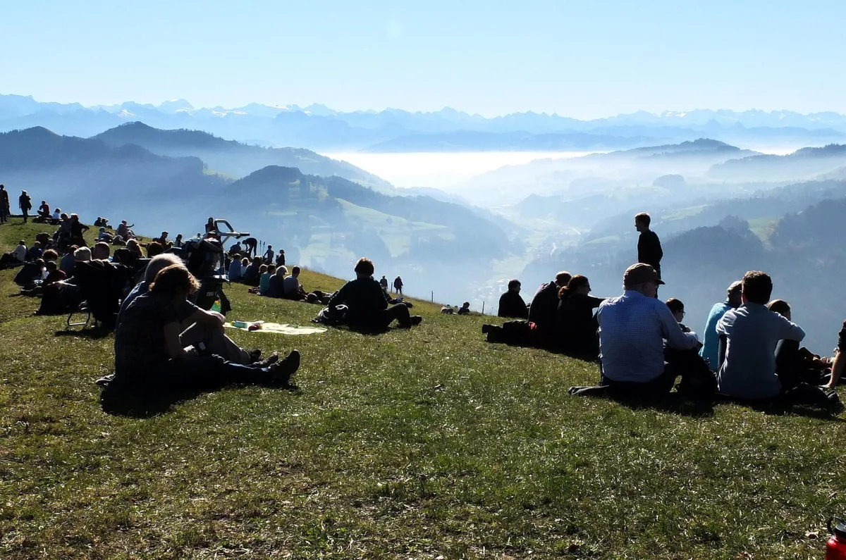 Zieht an schönen Tagen viele Ausflügler an: Das Hörnli im Tösstal. Zieht an schönen Tagen viele Ausflügler an: Das Hörnli im Tösstal.