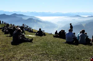 Zieht an schönen Tagen viele Ausflügler an: Das Hörnli im Tösstal. Zieht an schönen Tagen viele Ausflügler an: Das Hörnli im Tösstal.