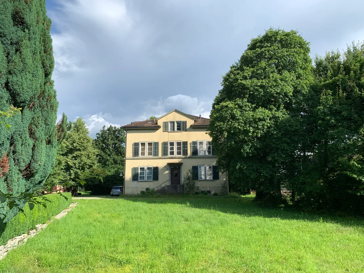 Ein Haus in Oberaathal. 