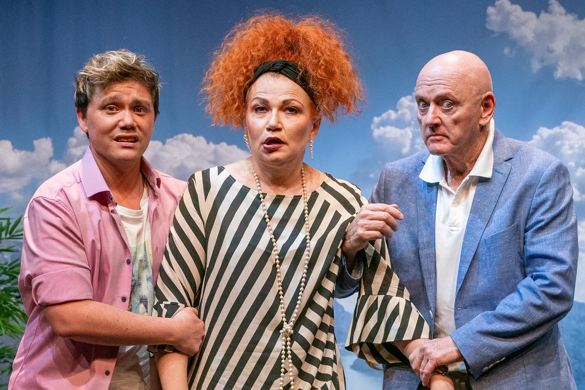 Patric Scott, Brigitte Oelke und Rolf Knie