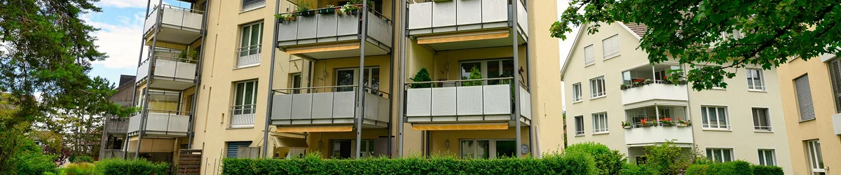 Aussenaufnahme der Alterssiedlung Hinwil.