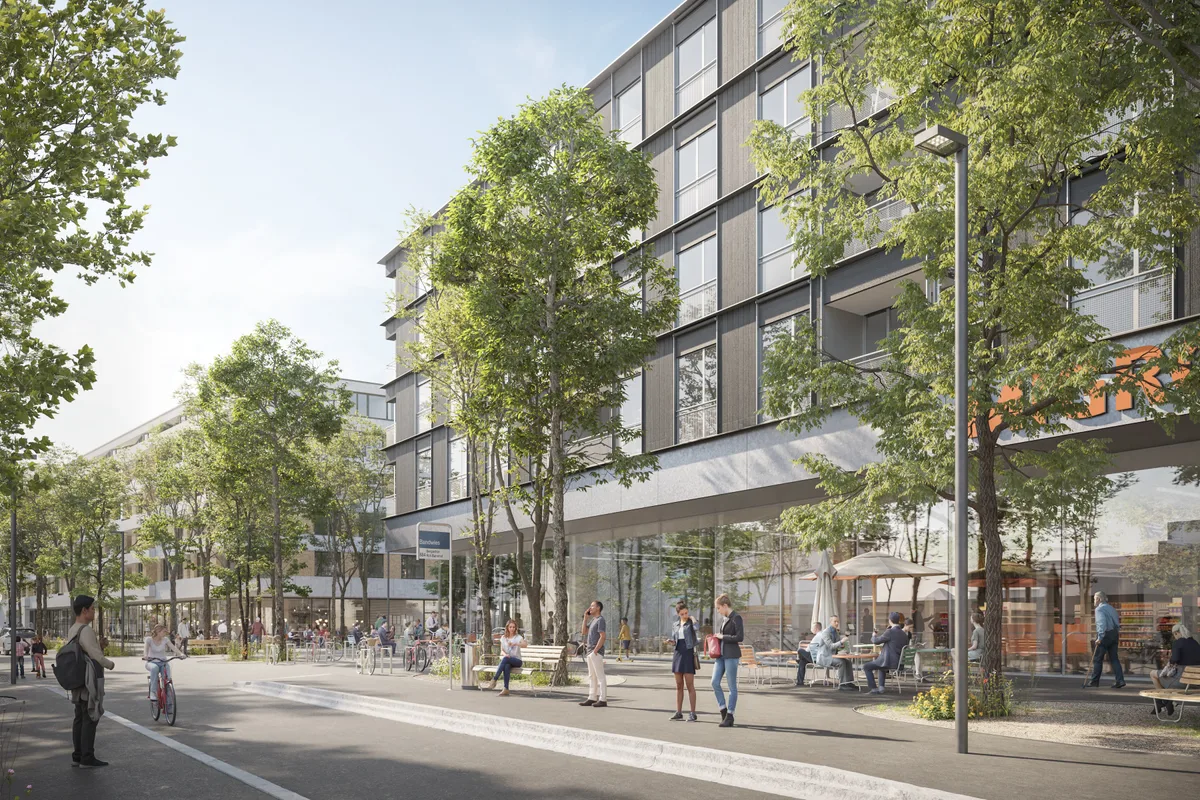 Ab dem nächsten Jahrzehnt soll es im Zentrum von Rüti komplett anders aussehen. Noch braucht es die Zustimmung der Stimmberechtigten.
