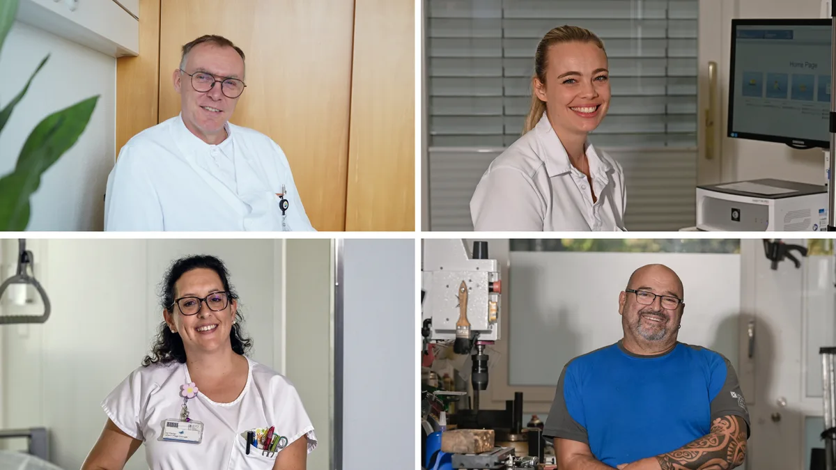 Wir haben mit vier Mitarbeitenden des GZO Spitals gesprochen. 