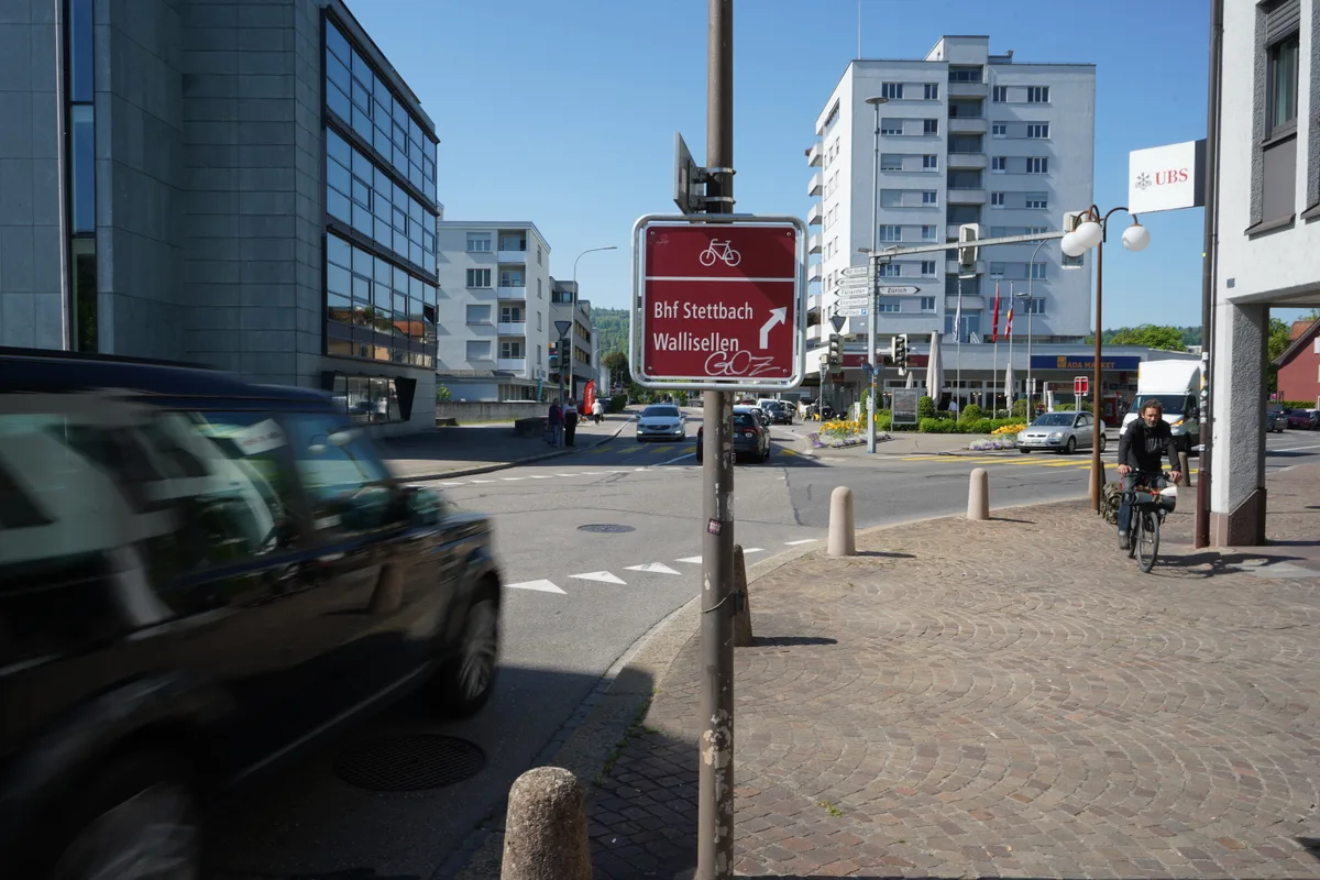 Eine Kreuzung.