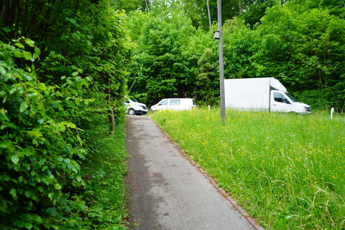 Eine Strasse.