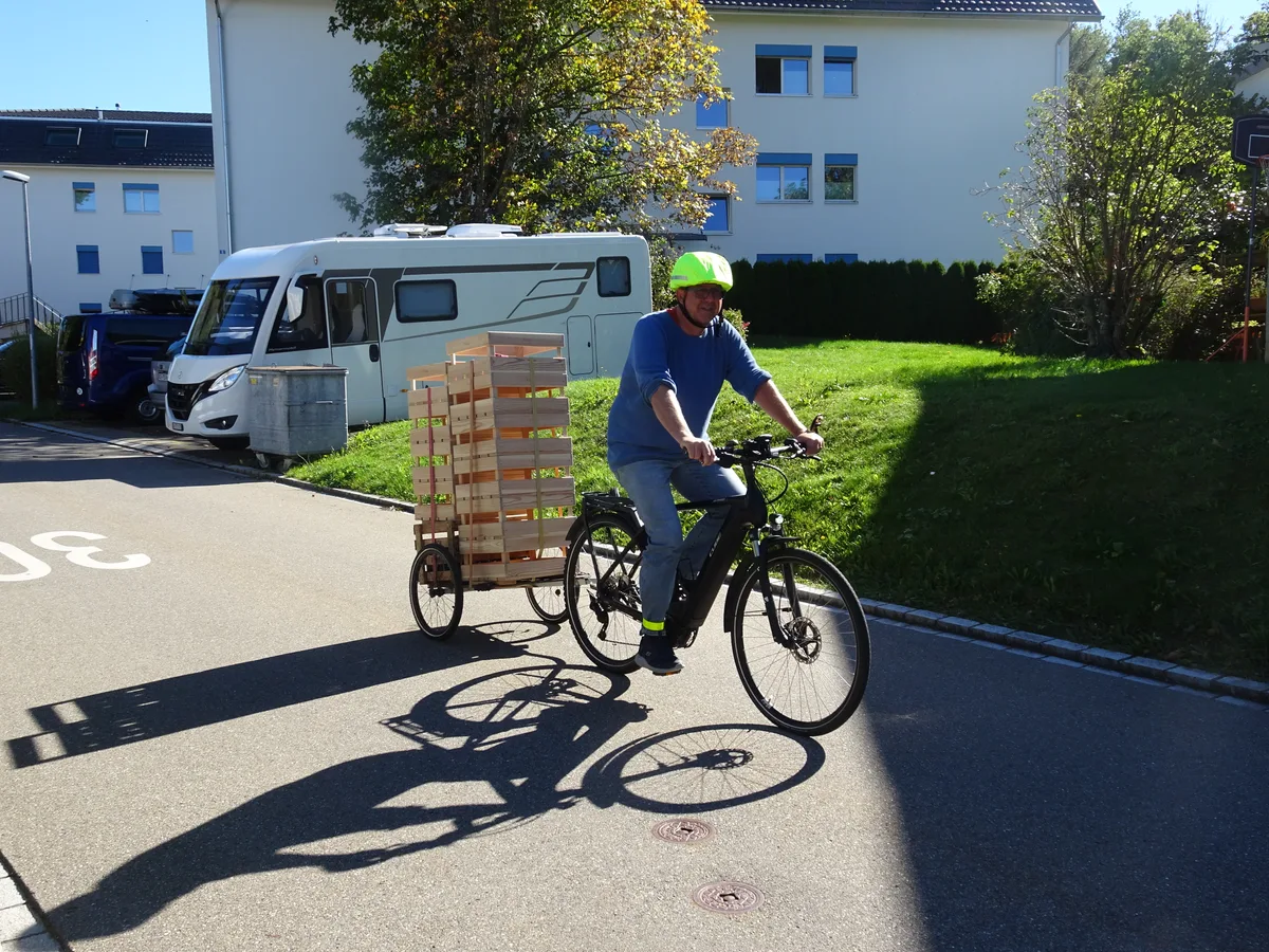 Das Ehepaar Frick stellt in Pfaffhausen Pommeau her.