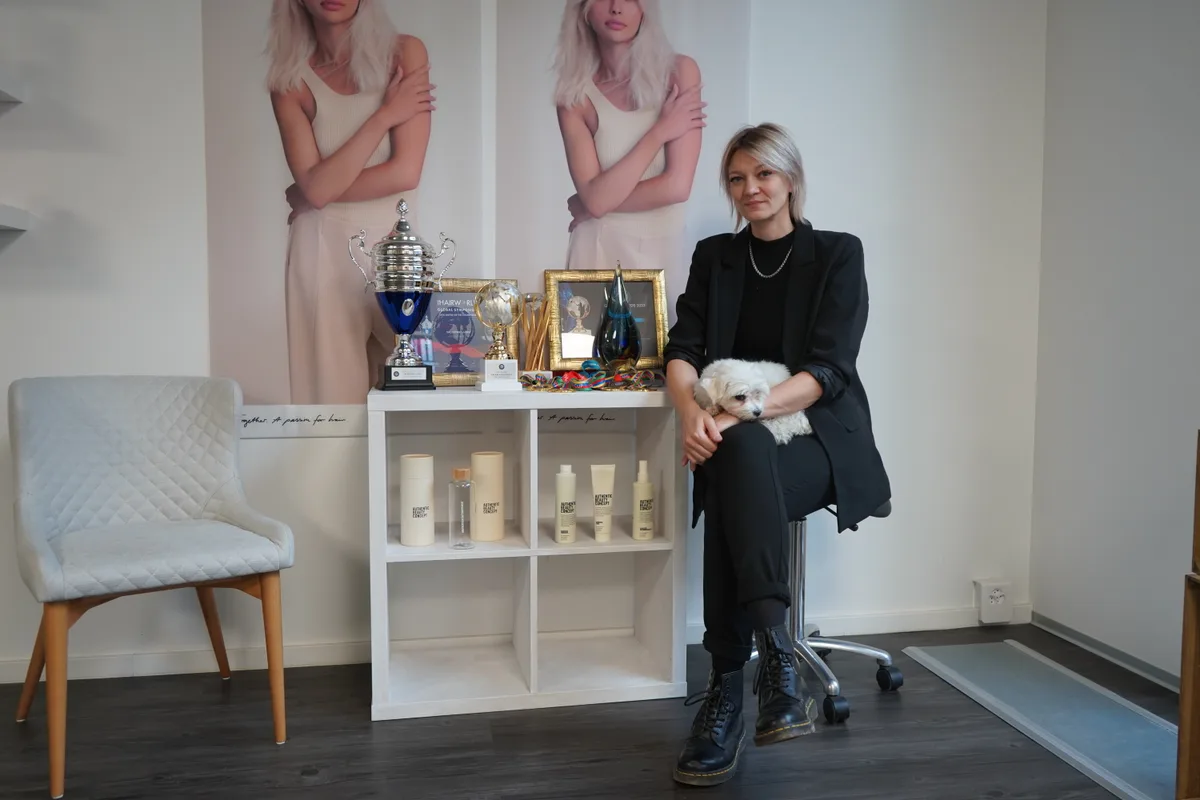 Valentina Lauria aus Schwerzenbach ist Coiffeuse und mehrfache Weltmeisterin auf ihrem Beruf.