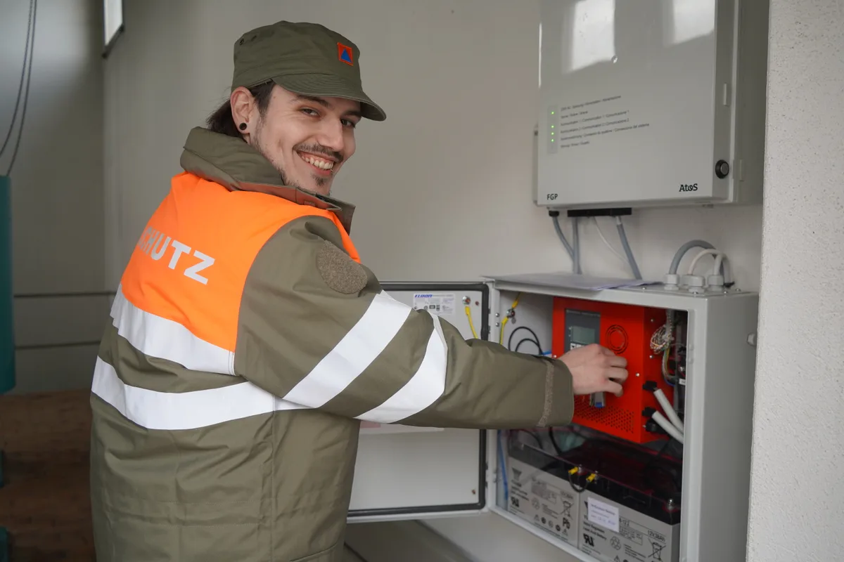 Sirenentest mit der ZSO Bachtel.